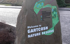 Gartcosh Nature Reserve Sign
